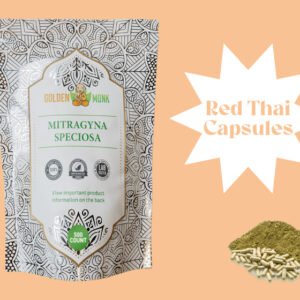 Red Thai Kratom Capsules